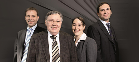 Stefan, Hartmut, Tanja e Matthias Hänchen