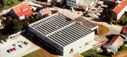 Costruzione del capannone di produzione