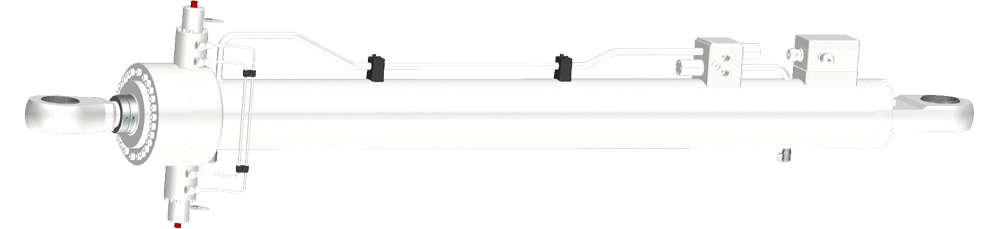 Cilindri idraulici con bloccaggio