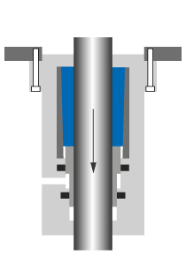 Dispositivo anticaduta come carico di trazione