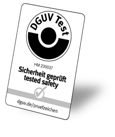 Unità di bloccaggio Ratio-Clamp® con certificazione DGUV