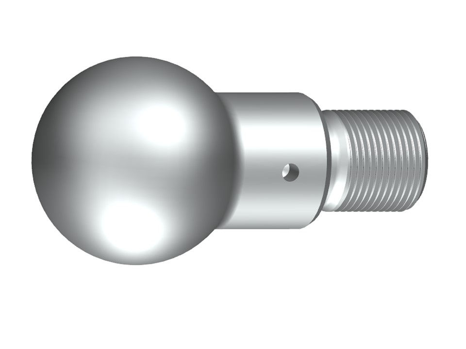 Testa sferica per steli pistone