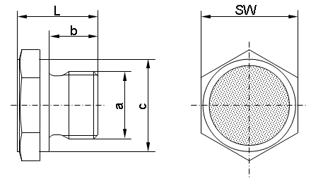 Schema filtro dell'aria - filtro di ventilazione, filtro a vite