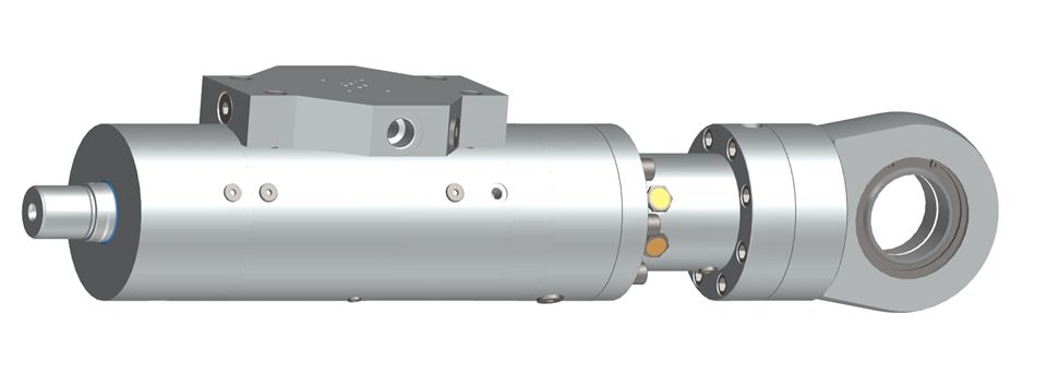 per il fissaggio del cilindro sul lato pistone