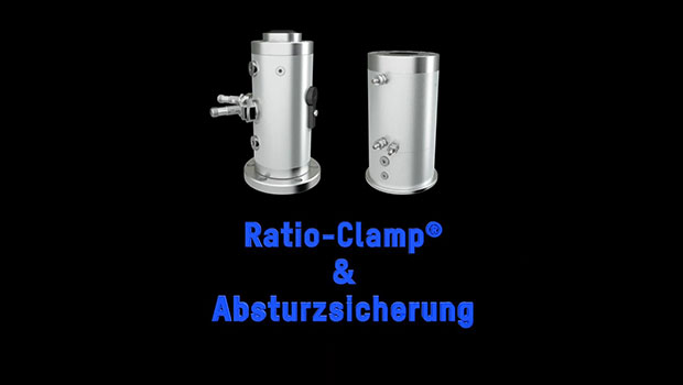 Dispositivo di arresto Ratio Clamp® e dispositivio anticaduta